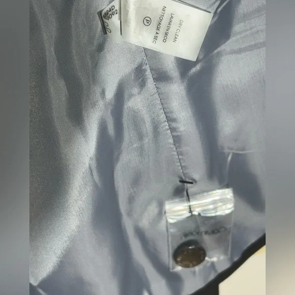 Calvin Klein Charcoal Suit Jacket and Skirt - Picture 5 of 9